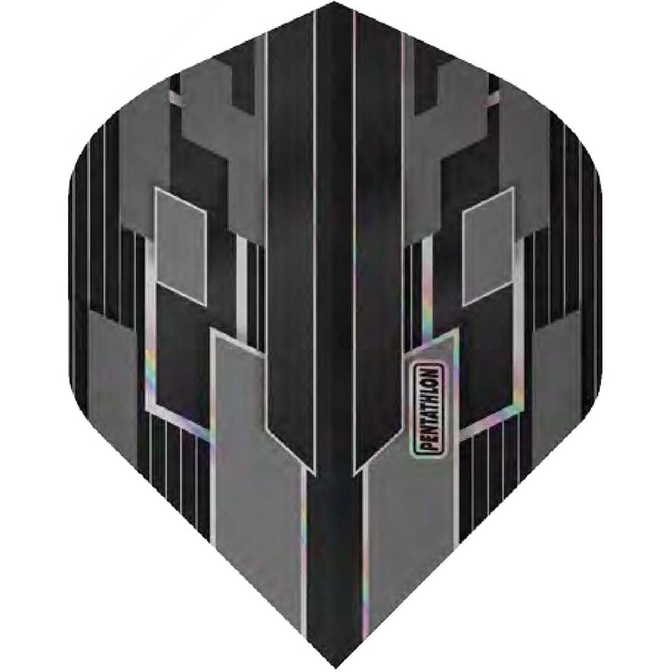 Pentathlon Shimmer Dart Flights - Standard Gray