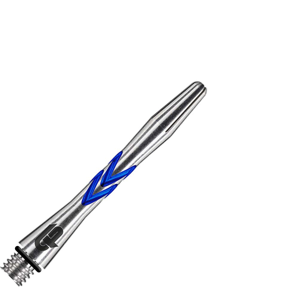 Red Dragon Gerwyn Price Iceman V-Groove Aluminium Dart Shafts - Short Blue