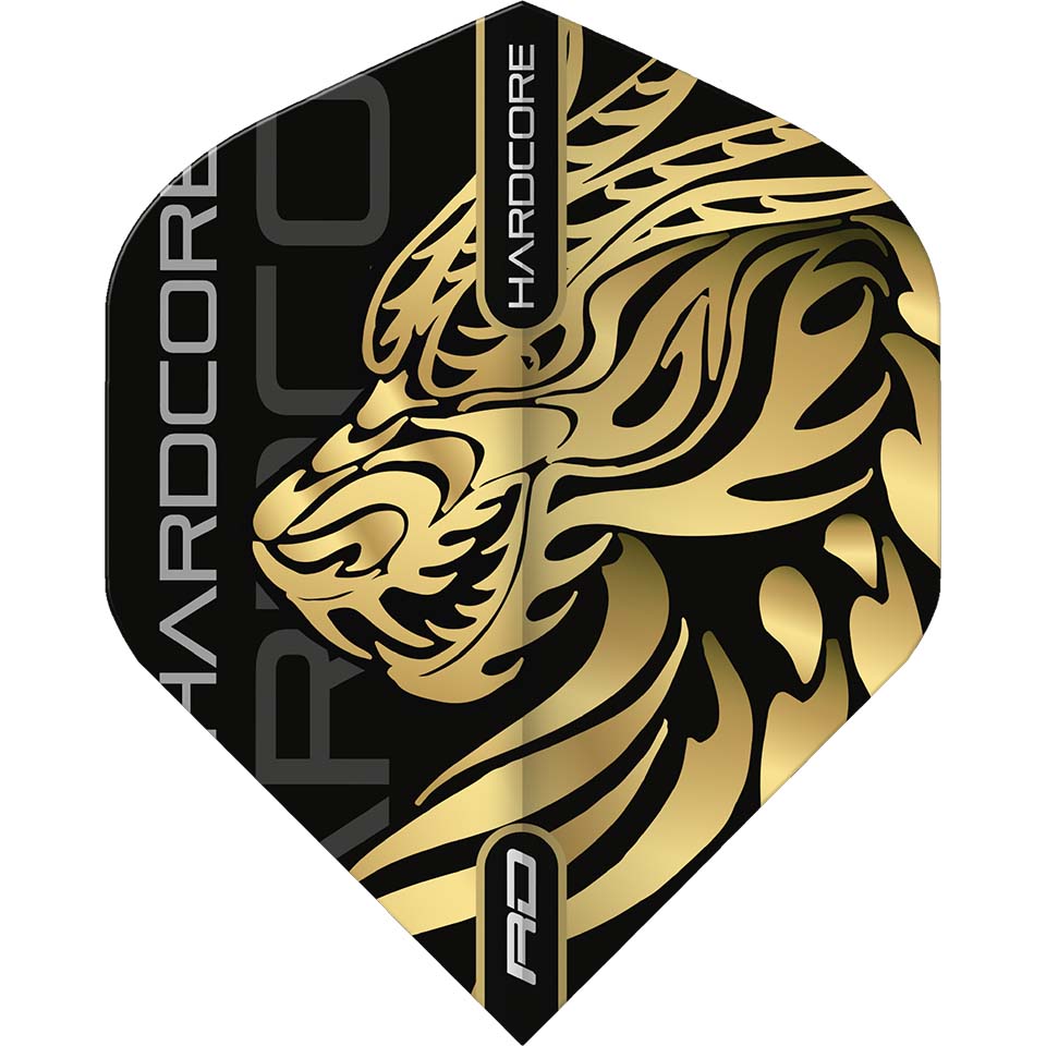 Red Dragon Hardcore Jonny Clayton Gold Dragon Dart Flights - Standard