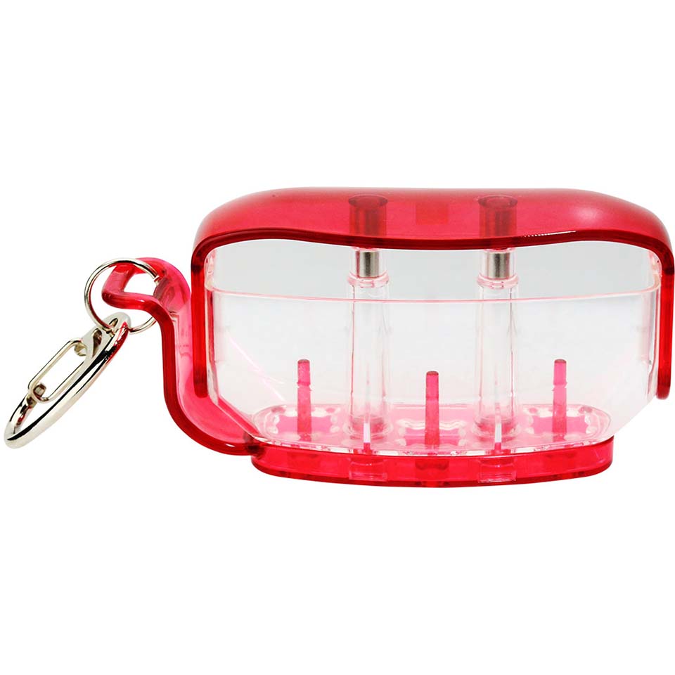 Fit Flight Fit Holder Flight Case - Clear Red