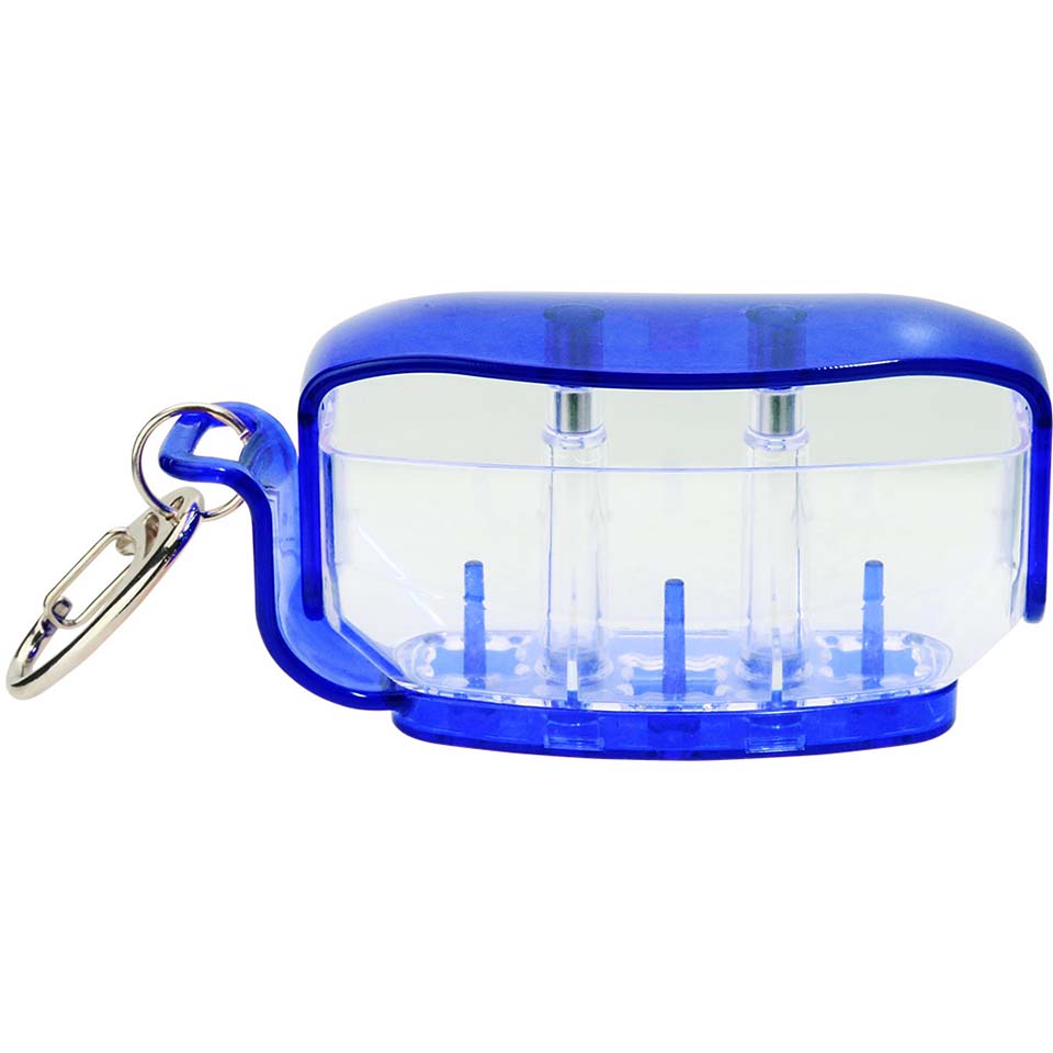 Fit Flight Fit Holder Flight Case - Clear Dark Blue