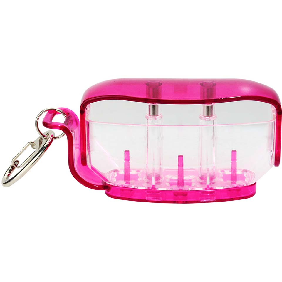 Fit Flight Fit Holder Flight Case - Clear Pink