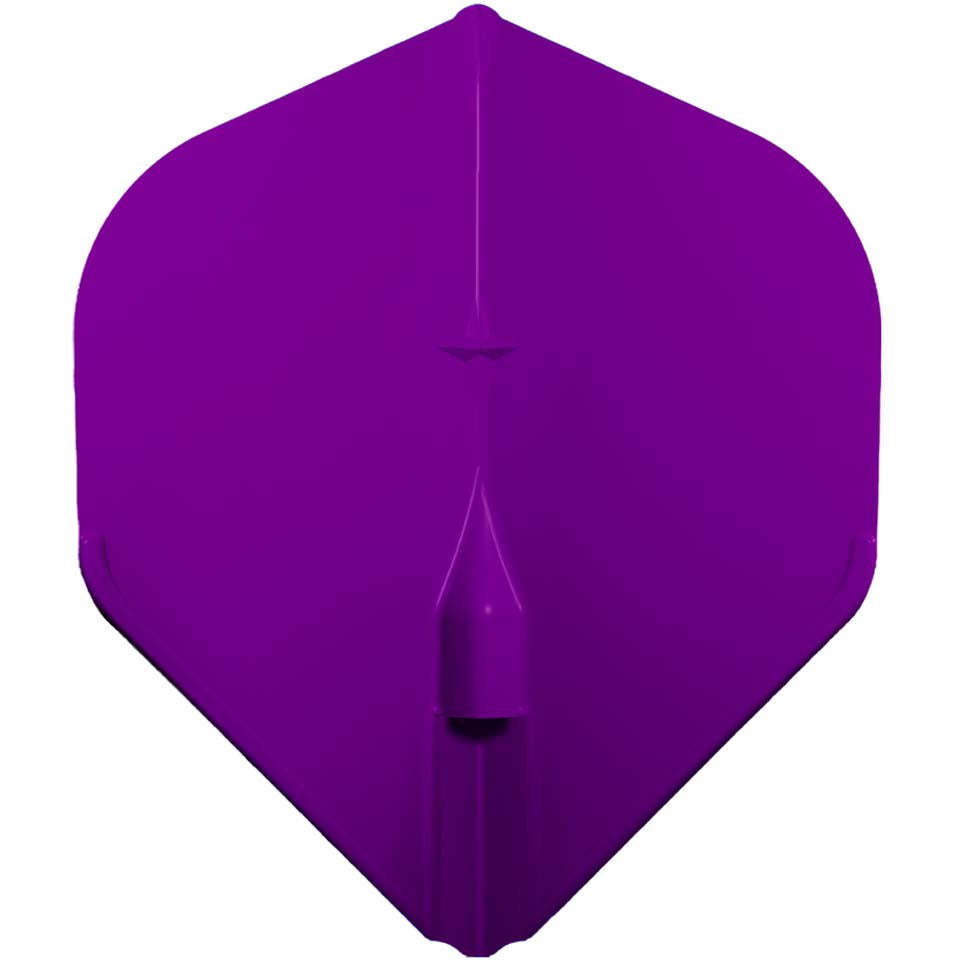 L-Style EZ Dart Flights - L1/ Standard Deep Purple