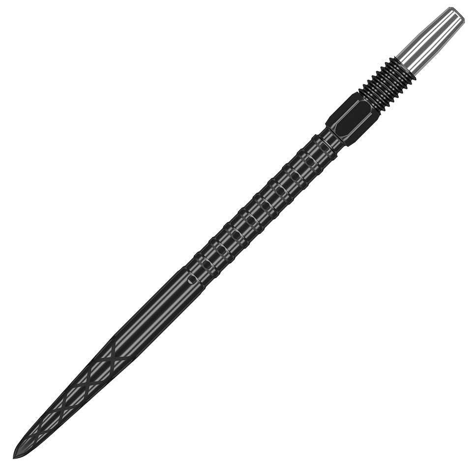 Target Swiss Diamond Pro Surge Grip Steel Points - Black 35mm