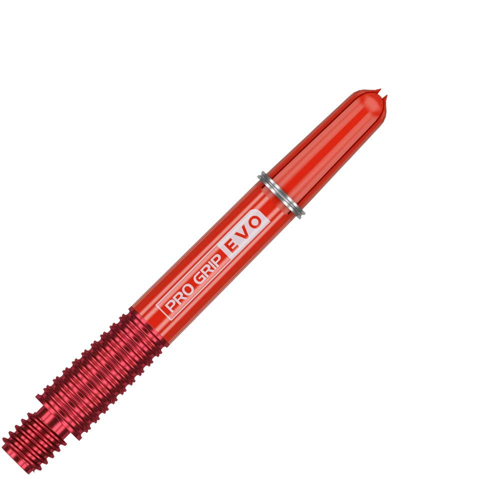 Target Pro Grip Evo Dart Shafts - Intermediate Red
