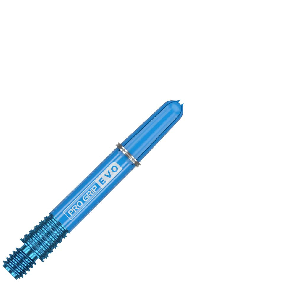 Target Pro Grip Evo Dart Shafts - Short Blue