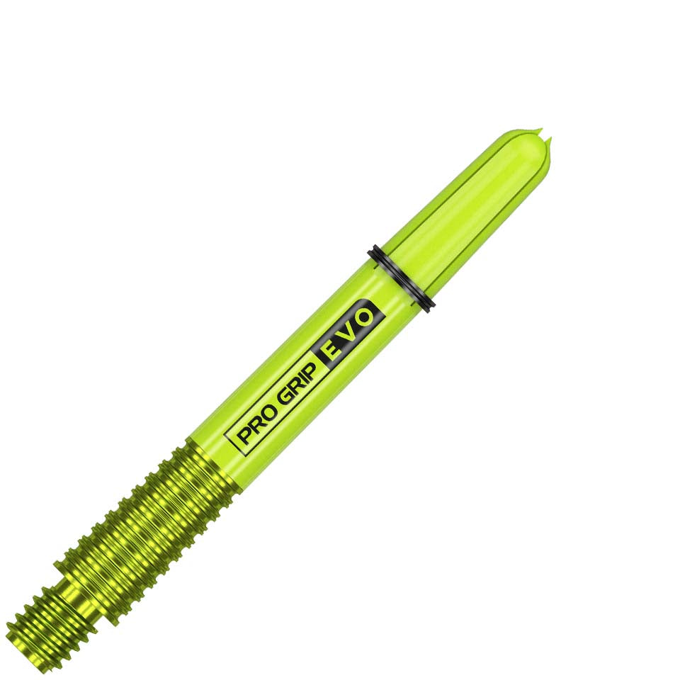 Target Pro Grip Evo Dart Shafts - Intermediate Green