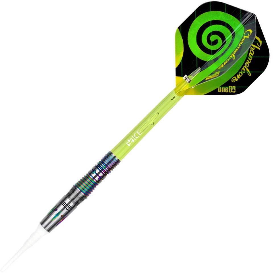 One80 VHD Chameleon Ruby Soft Tip Darts - 19.5gm