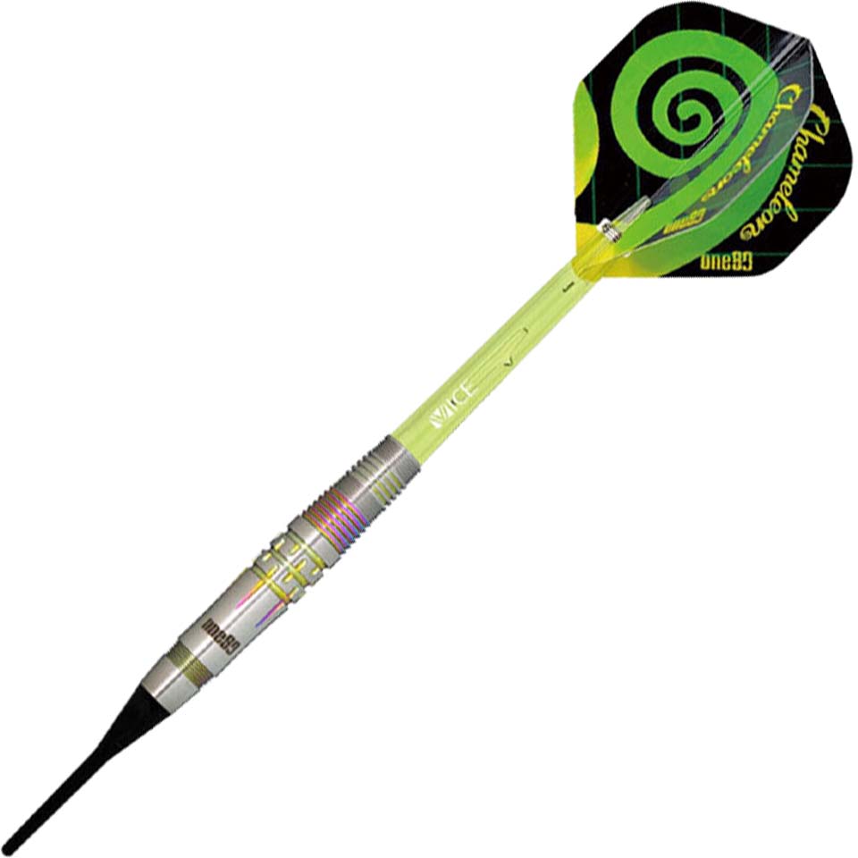 One80 VHD Chameleon Aquamarine Soft Tip Darts - 18.5gm