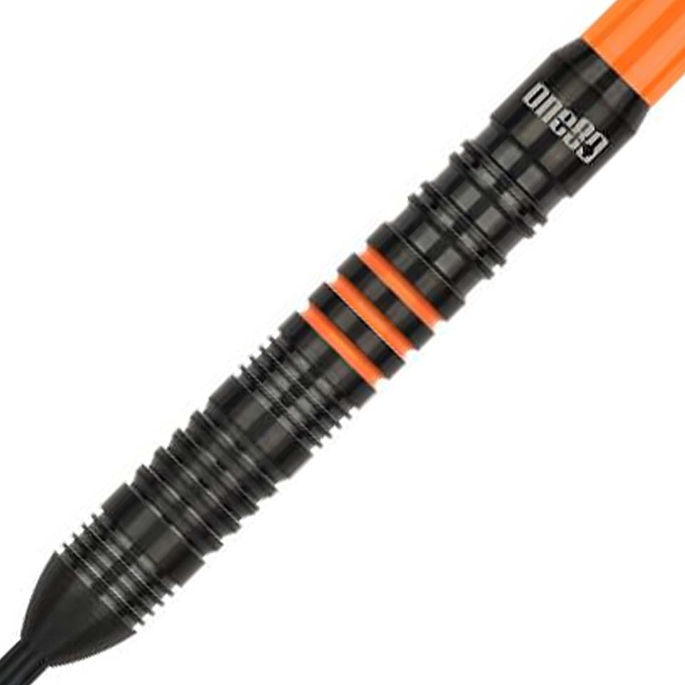 One80 Raise B Steel Tip Darts - 23gm Orange