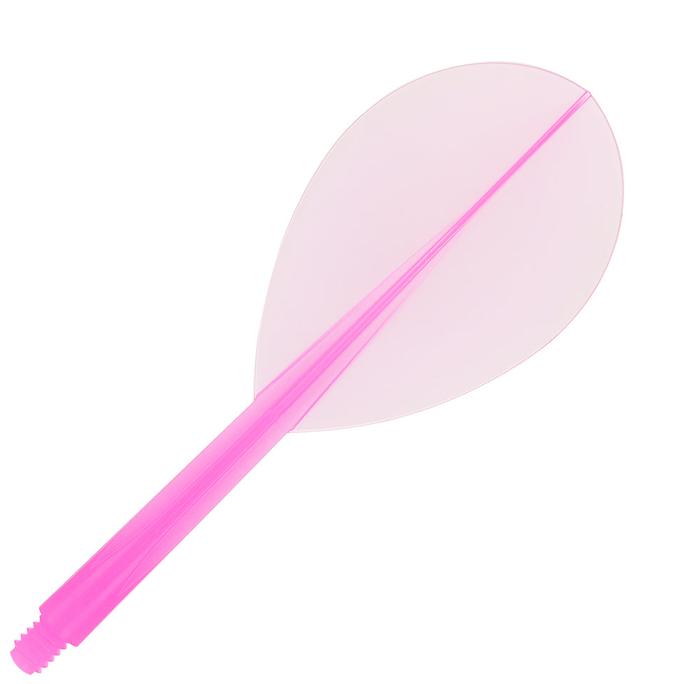 Condor Dart Flights - Zero Stress - Small - Clear Pink