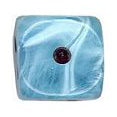 12mm Round Corner Mini Swirl Translucent Dice - Ice Blue
