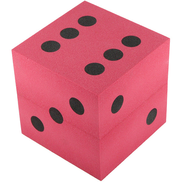 100mm Foam Dice - Red