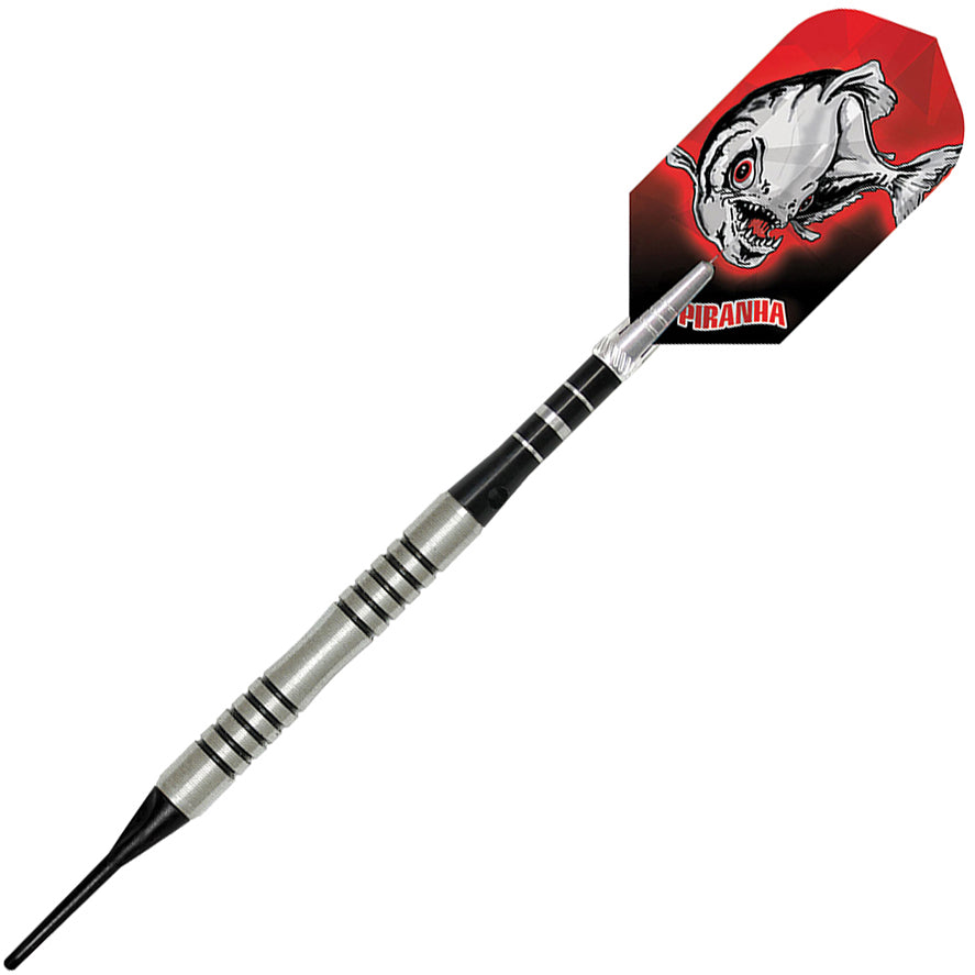 Dart World Razor Grip Piranha Soft Tip Darts Scalloped Edge Grip Rin