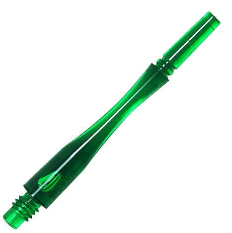 Fit Flight Gear Hybrid Locked Dart Shafts - Super Medium #6 (35.0mm) Green