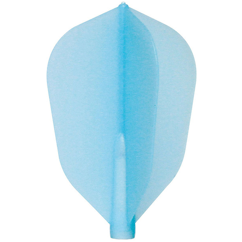 Fit Flight Dart Flights - Super Shape Light Blue Double Pack