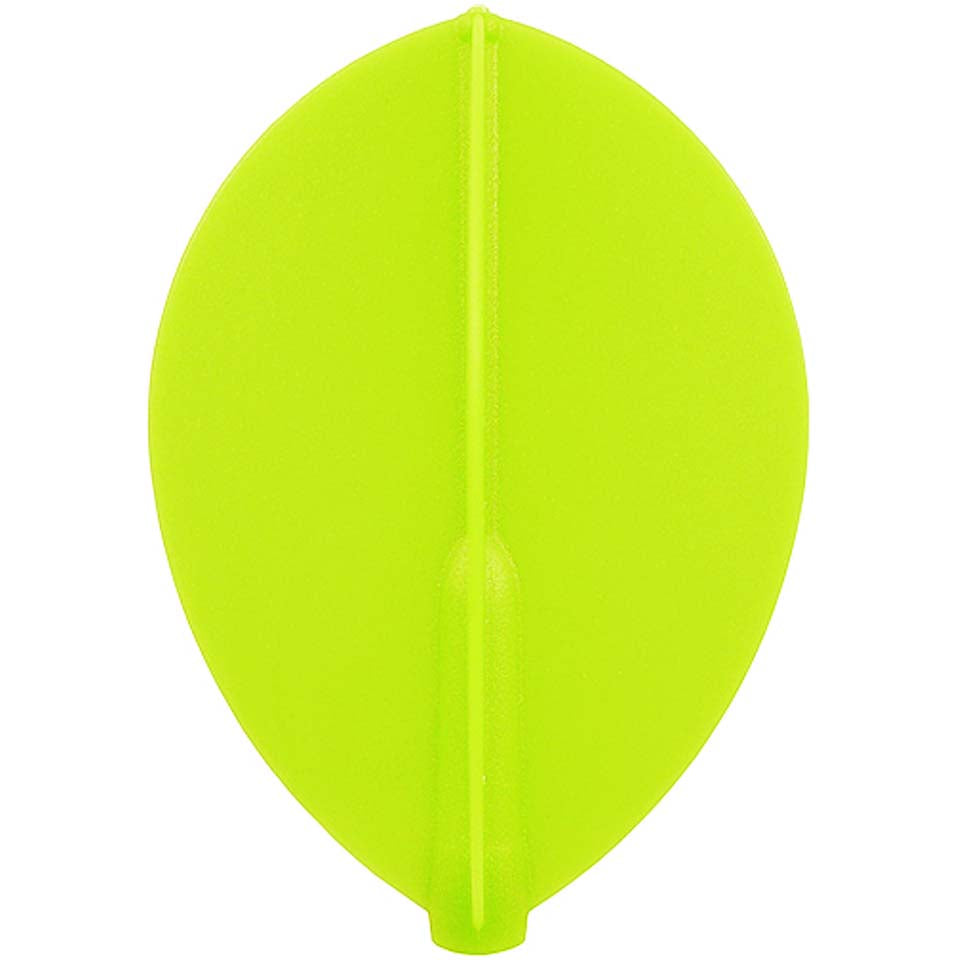 Fit Flight Dart Flights - Teardrop Lime Green
