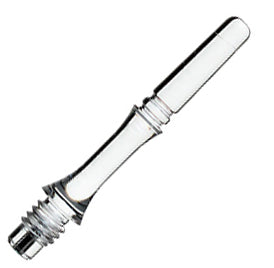 Fit Flight Gear Slim Spinning Dart Shafts - Super X-Short #1 (13.0mm) Clear