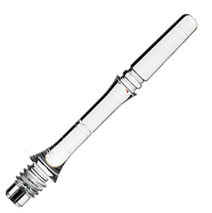 Fit Flight Gear Slim Spinning Dart Shafts - X-Short #2 (18.0mm) Clear