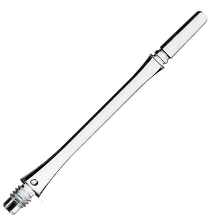 Fit Flight Gear Slim Spinning Dart Shafts - Long #7 (38.5mm) Clear