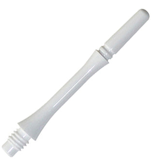 Fit Flight Gear Slim Spinning Dart Shafts - Short #3 (24.0mm) White