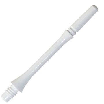 Fit Flight Gear Slim Spinning Dart Shafts - Inbetween #4 (28.5mm) White