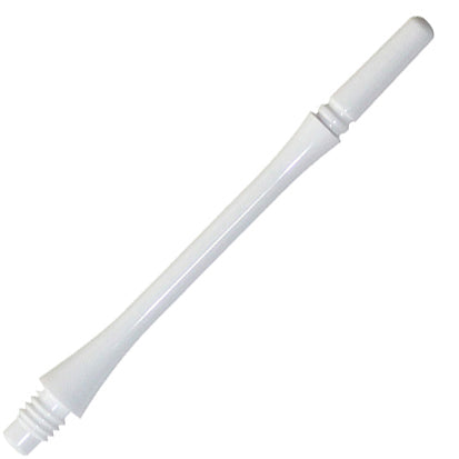 Fit Flight Gear Slim Spinning Dart Shafts - Super Medium #6 (35.0mm) White