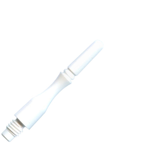 Fit Flight Gear Hybrid Spinning Dart Shafts - X-Short #2 (18.0mm) White