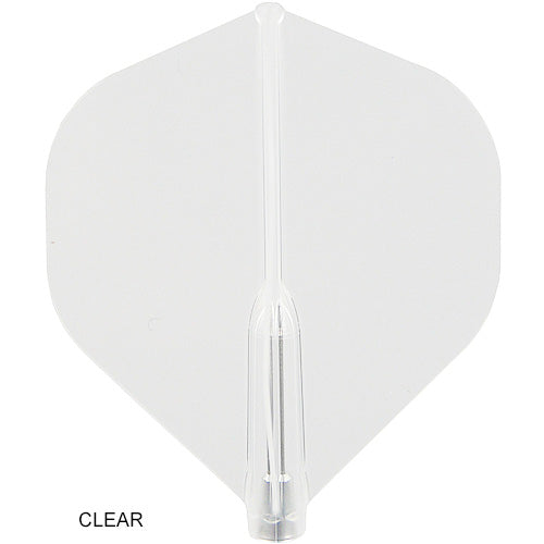 Fit Flight Air Dart Flights - Standard Clear