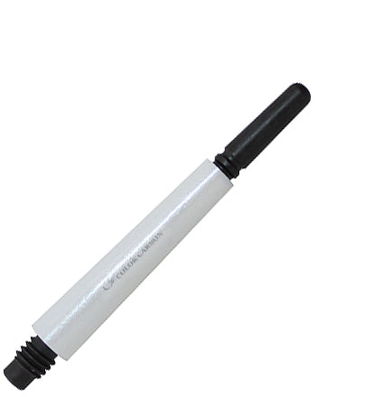 Fit Flight Carbon Spinning Dart Shafts - Inbetween #4 (28.5mm) White