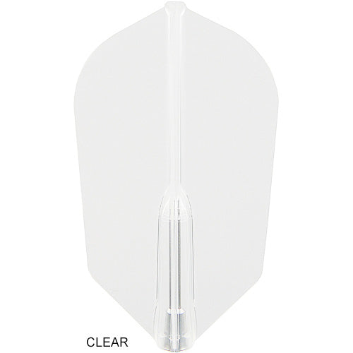 Fit Flight Air Dart Flights - Slim Clear