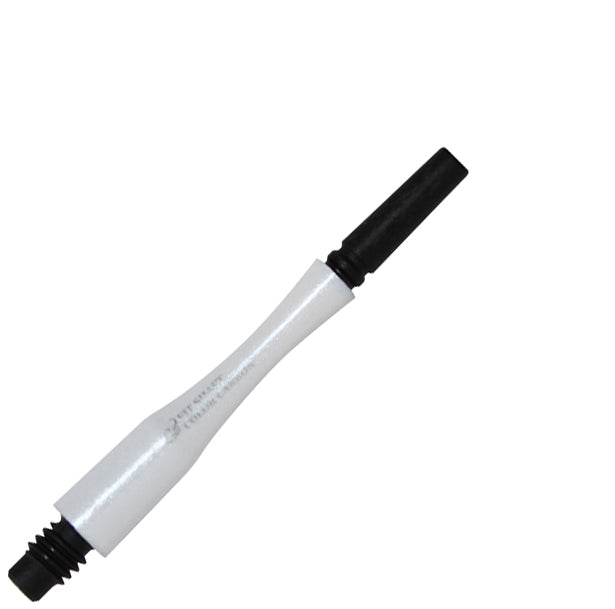 Fit Flight Carbon Hybrid Locked Dart Shafts - Inbetween #4 (28.5mm) White