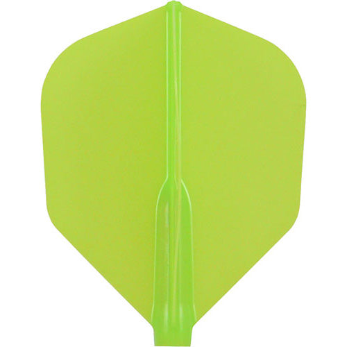 Fit Flight Air Dart Flights - Shape Lime Green