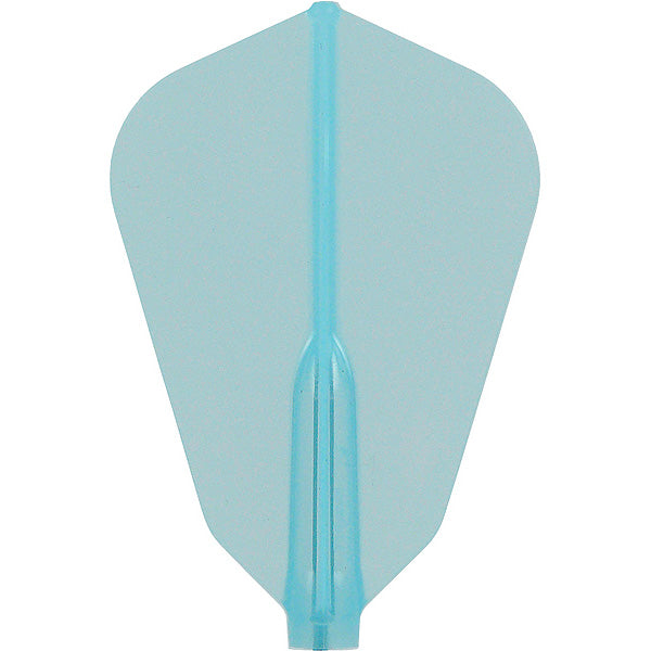 Fit Flight Air Dart Flights - F-Shape Light Blue