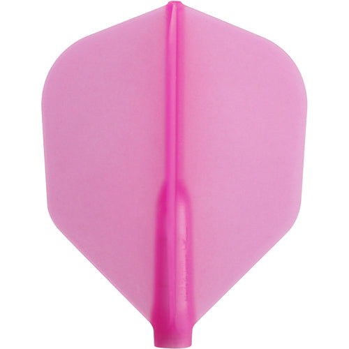 Fit Flight Dart Flights - Shape Hot Pink Double Pack