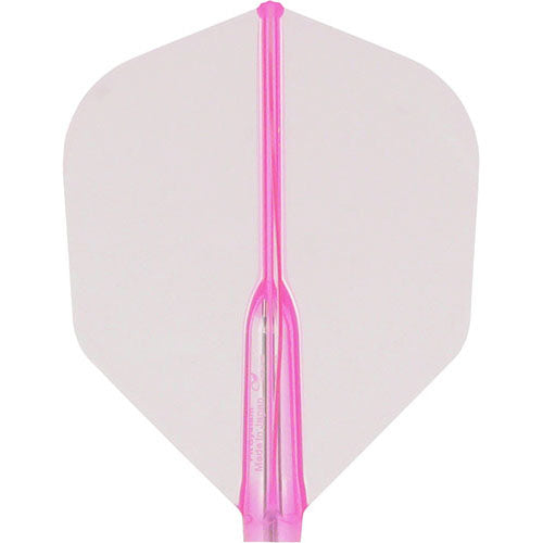 Fit Flight Air Dart Flights - Shape Hot Pink