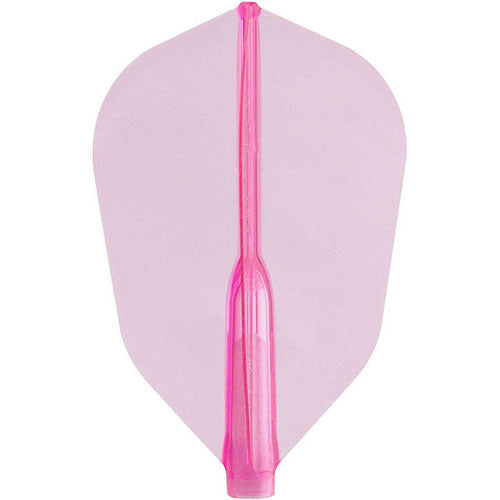 Fit Flight Air Dart Flights - Super Shape Hot Pink