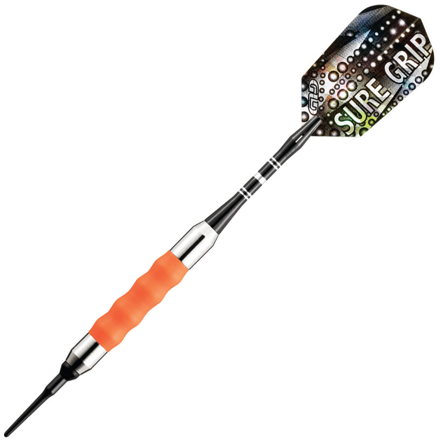 GLD Viper Sure Grip Soft Tip Darts - 18gm Orange