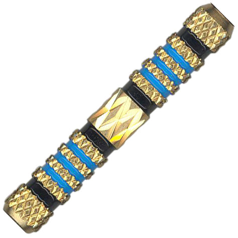 GLD Wizard Soft Tip Darts - Blue Rings 18gm
