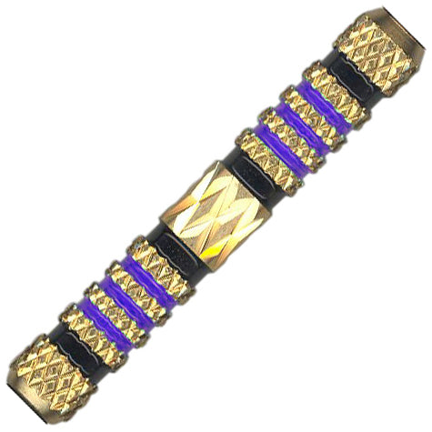 GLD Wizard Soft Tip Darts - Purple Rings 18gm