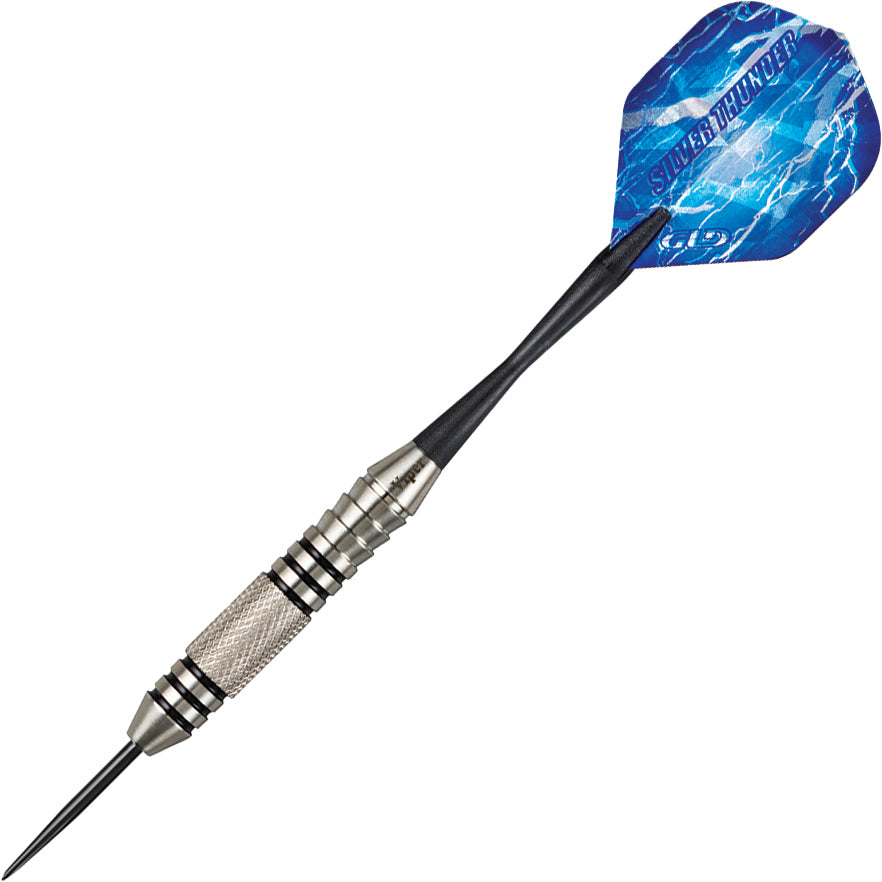 GLD Silver Thunder Steel Tip Darts - 24gm