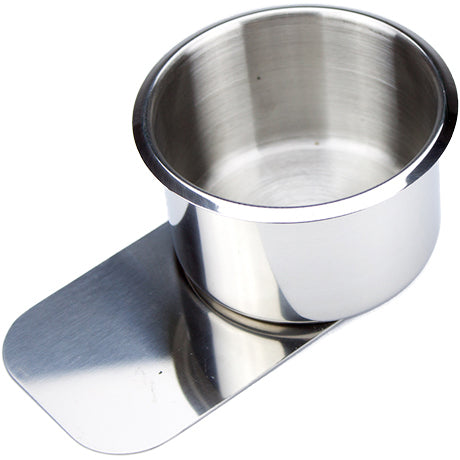Stainless Steel Slide Under Cup Holder - Small