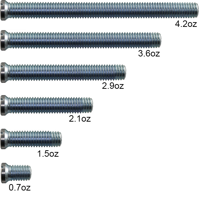 Jacoby Heavy Hitter Break Cue Weight Bolts 0.7oz
