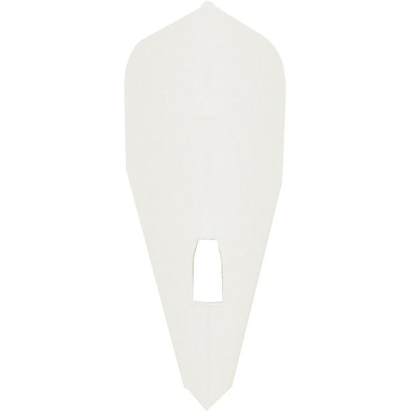 L-Style Pro Soft Flights - L8 / Bullet White 5 Sets