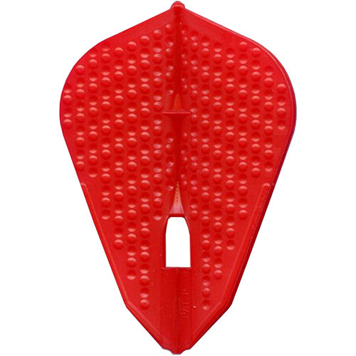 L-Style Pro Dimple Dart Flights - L9 / Fantail Red