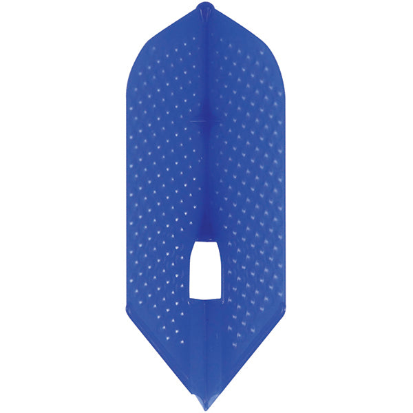 L-Style Pro Dimpled Flights - L6 / Slim Blue