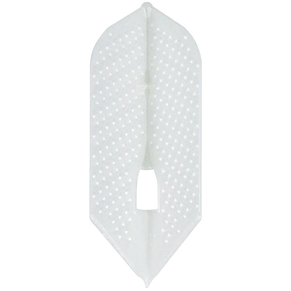 L-Style Pro Dimpled Flights - L6 / Slim White