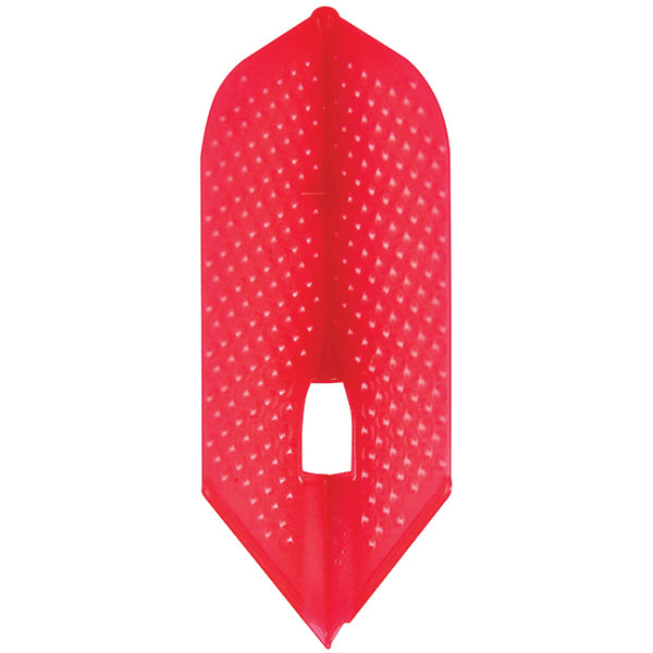L-Style Pro Dimpled Flights - L6 / Slim Red