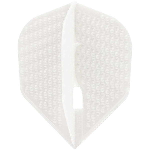 L-Style Pro Dimpled Flights - L3 / Shape White