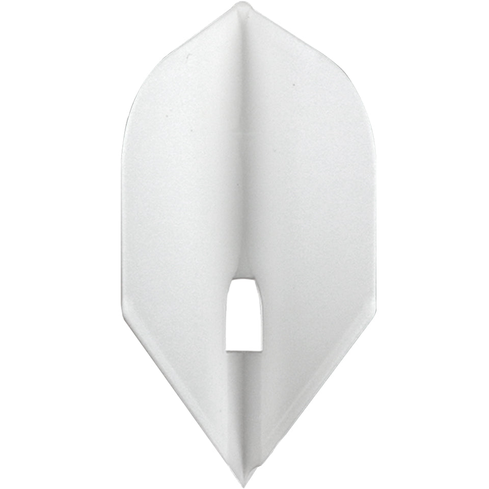 L-Style Pro Soft Flights - L5 / Rocket White 5 Sets